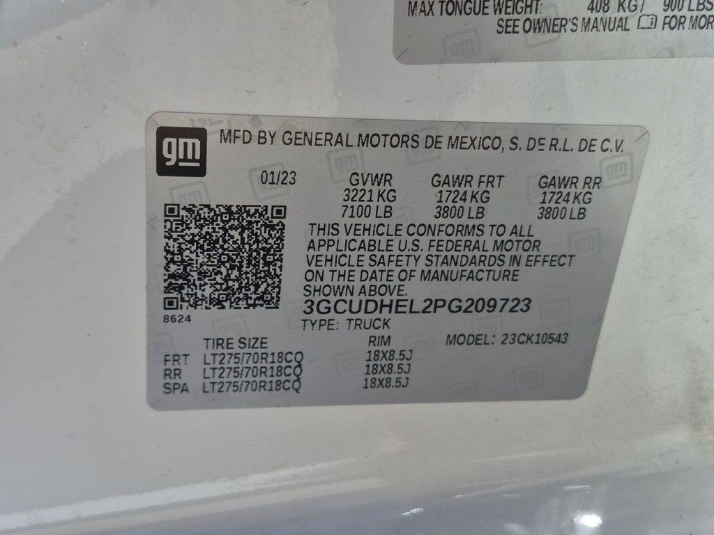 Used 2023 Summit White Chevrolet ZR2 image 33