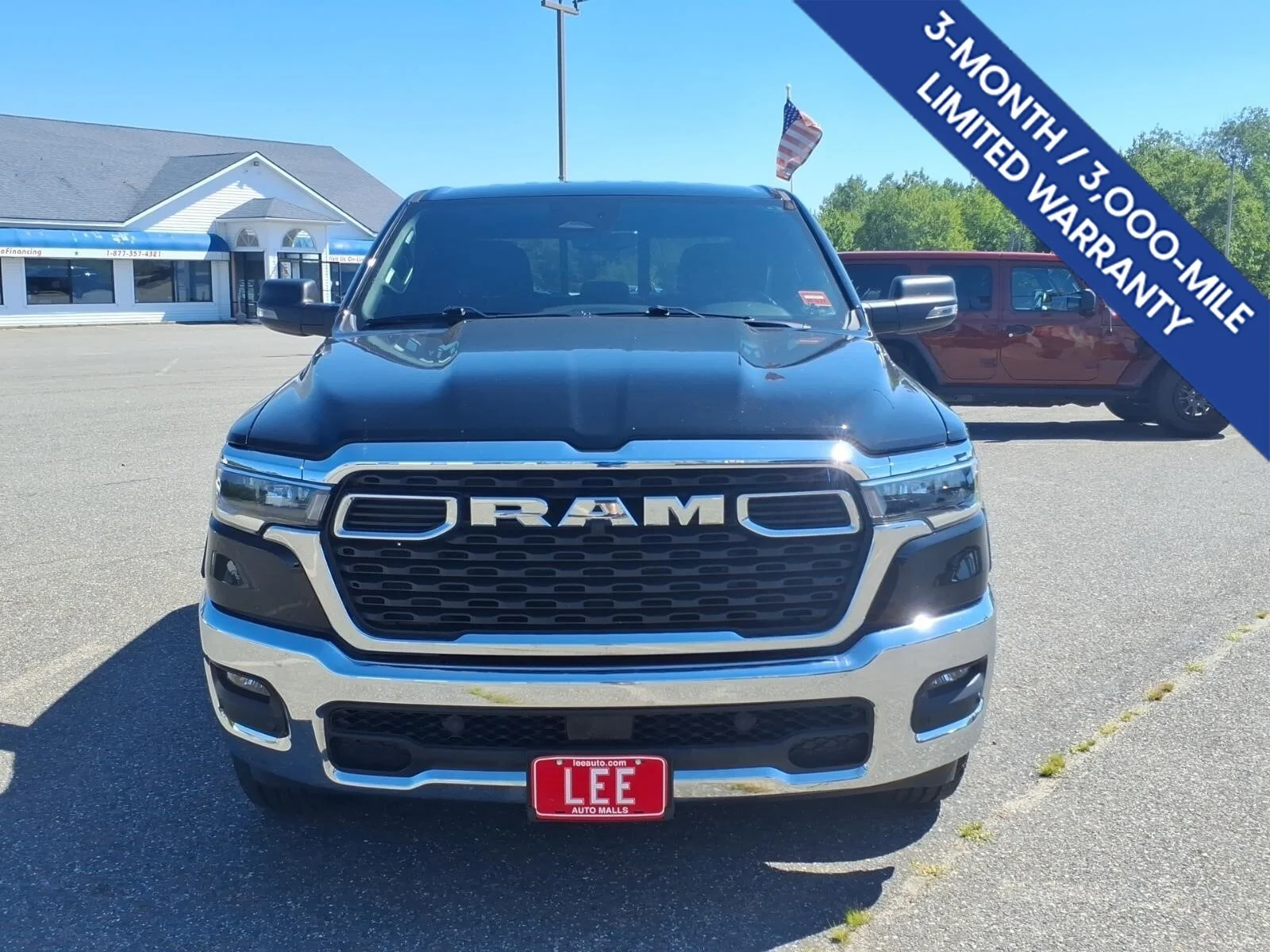 Used 2025 Diamond Black Ram Big Horn/Lone Star image 2