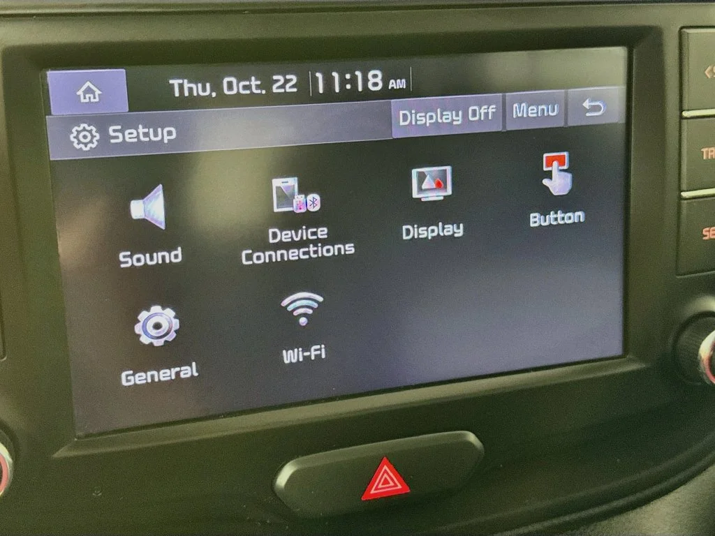 Used 2022 Red Kia LX image 15