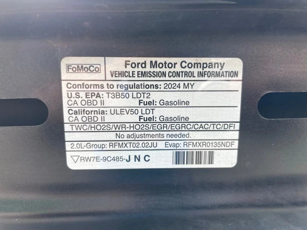 Used 2024 Blue Metallic Ford SEL image 33