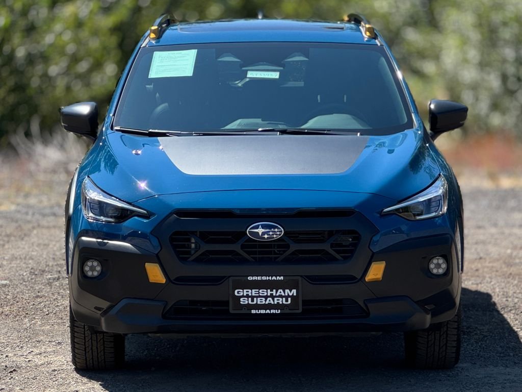 Used 2024 Geyser Blue Pearl Subaru Wilderness image 2