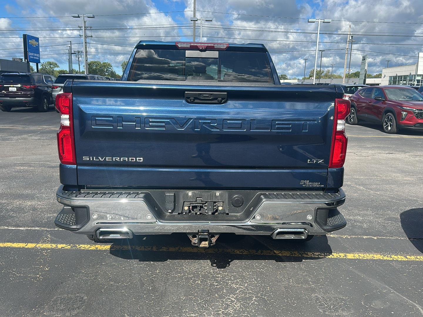 Used 2022 Northsky Blue Metallic Chevrolet LTZ image 3
