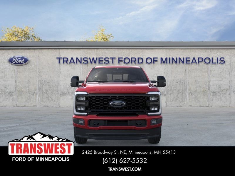 New 2026 Ruby Red Metallic Tinted Clearcoat Ford F-350® Lariat® image 6
