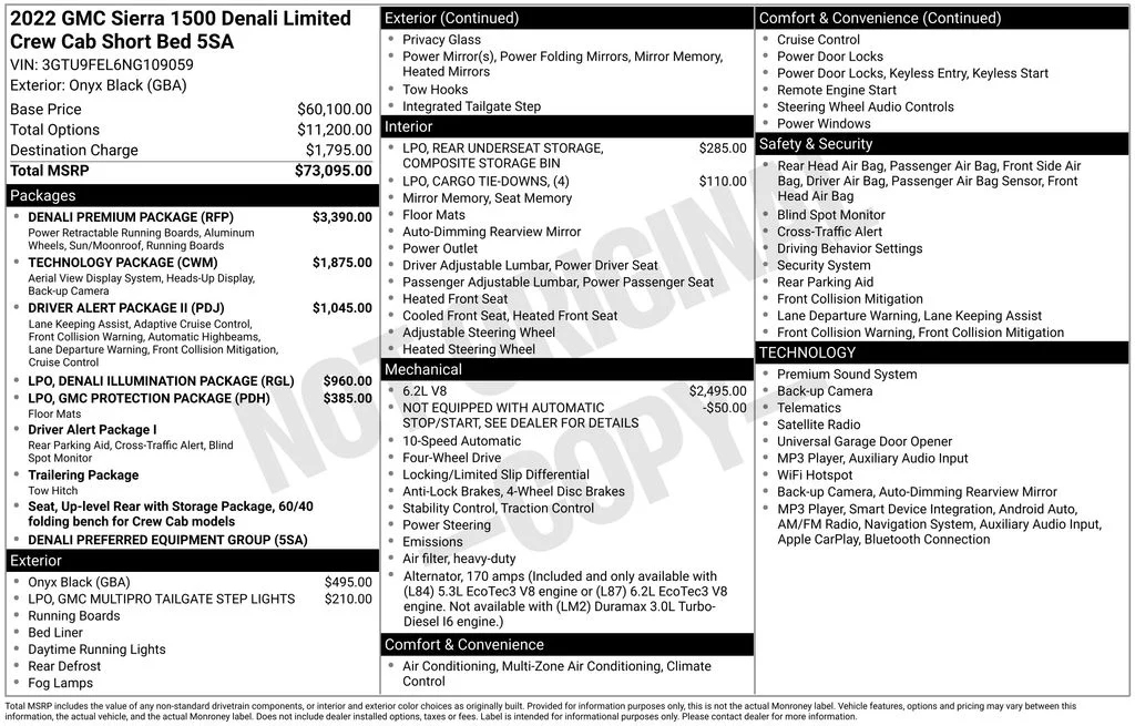 Used 2022 Black GMC Denali image 40