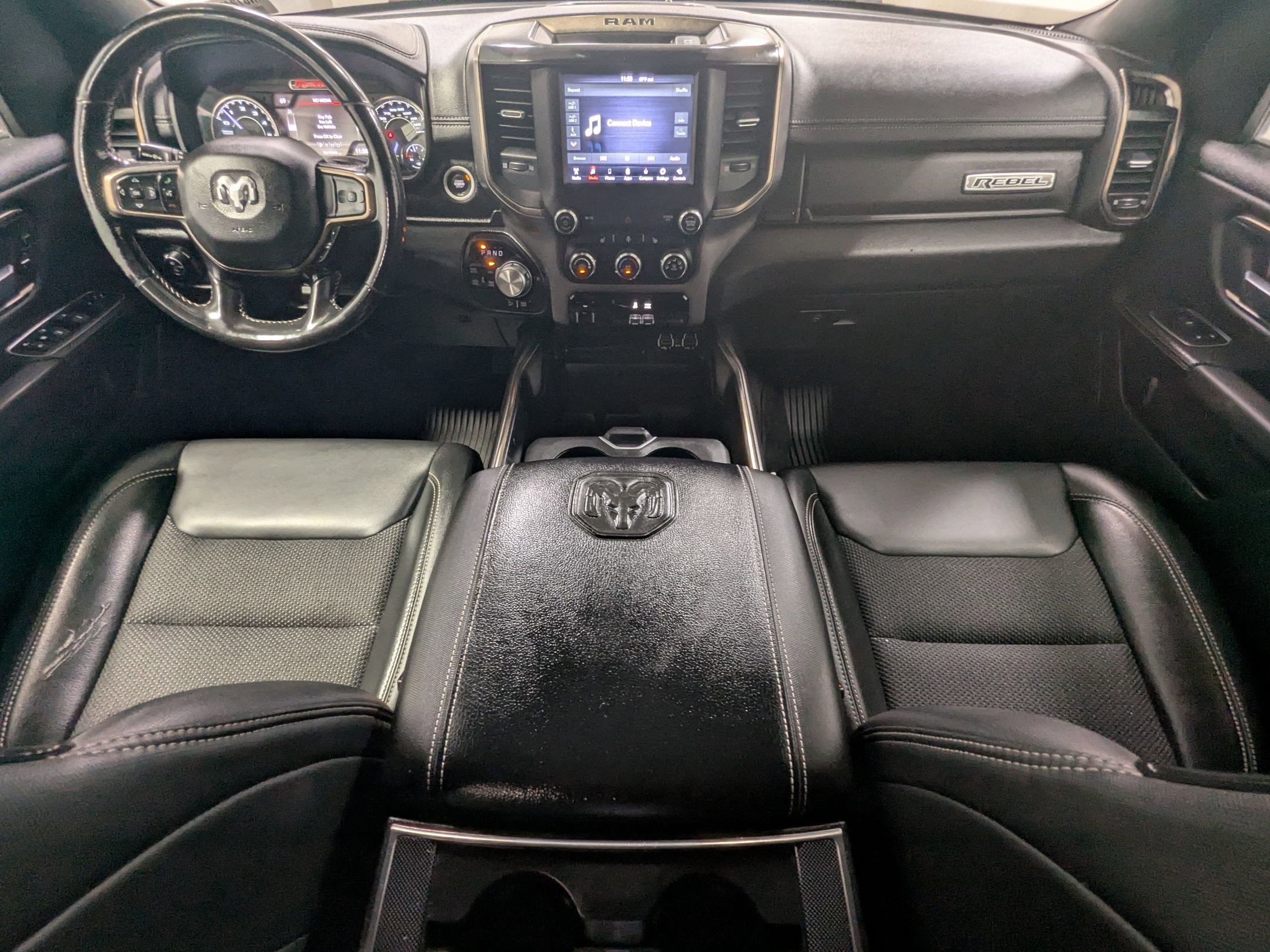 Used 2021 Granite Crystal Metallic Clearcoat Ram Rebel image 17