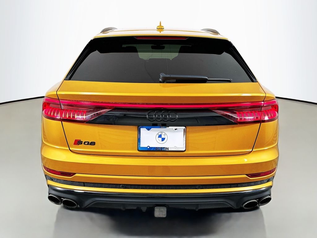 Used 2021 Dragon Orange Metallic Audi 4.0T Prestige image 6