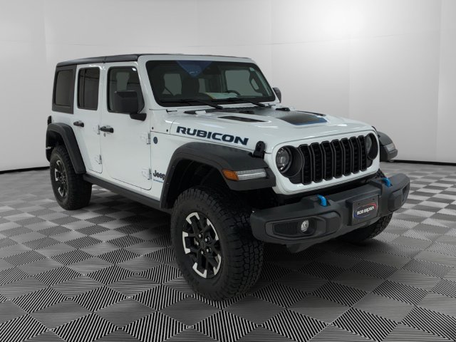 Used 2024 White Jeep Rubicon 4xe image 7
