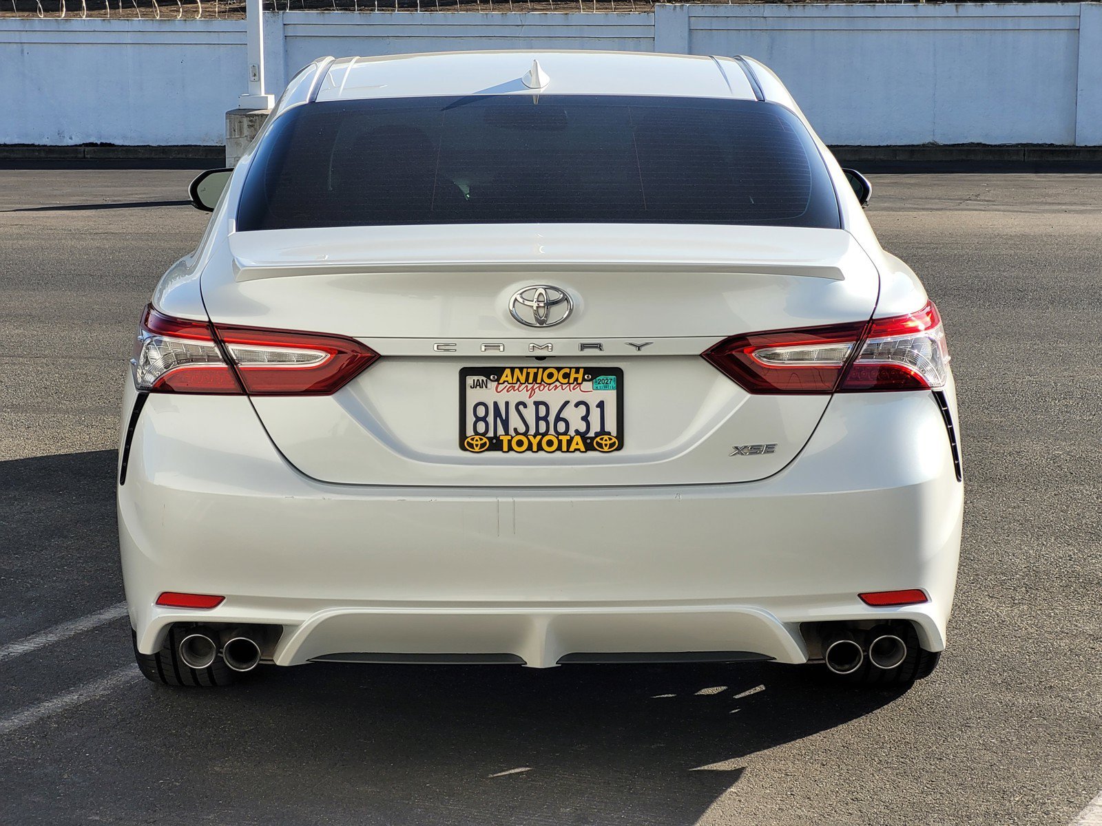 Used 2020 WIND CHILL PEARL Toyota XSE image 5