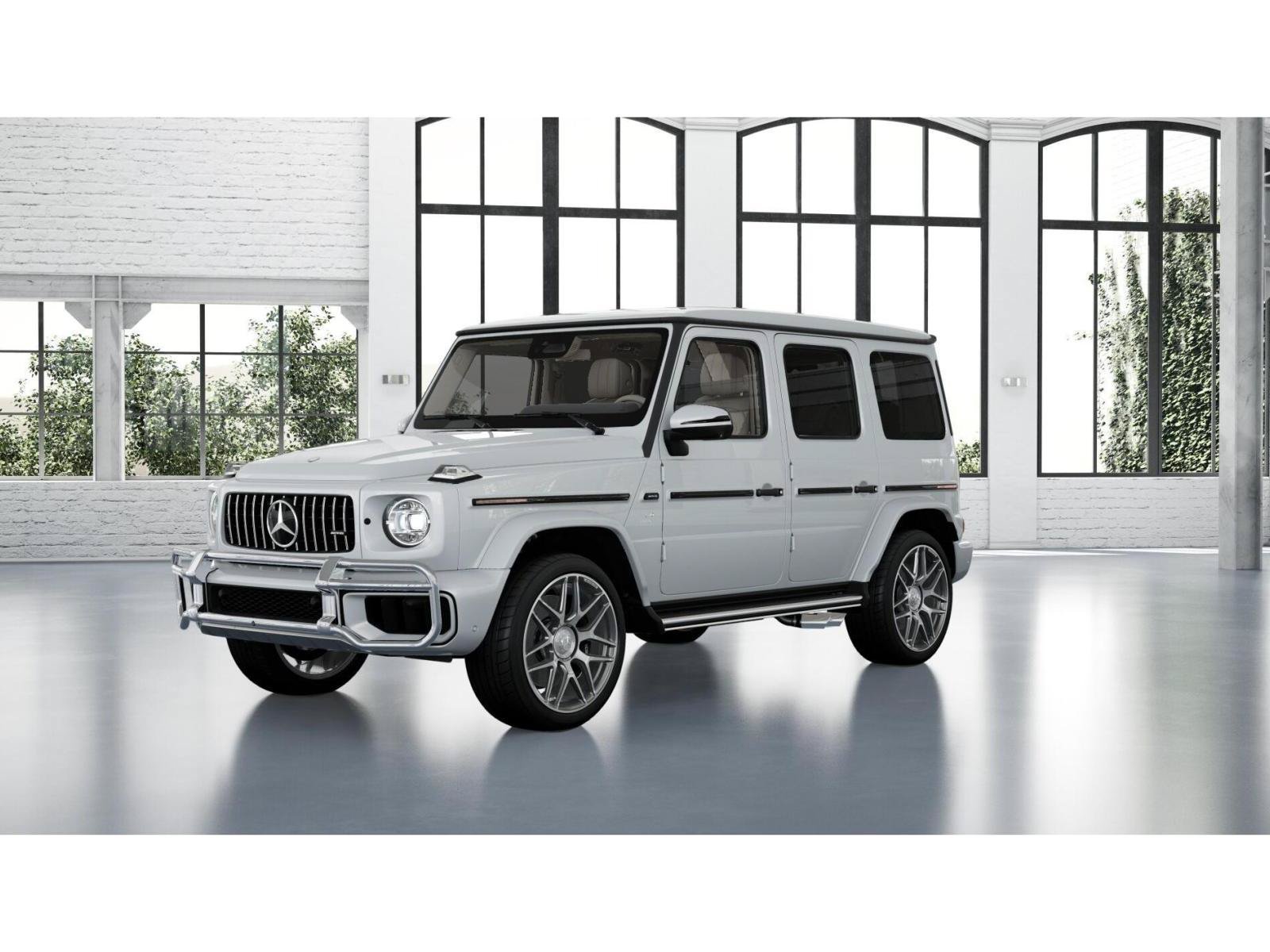 New 2027 MANUFAKTUR Moonlight White Metallic Mercedes-Benz AMG® G 63 SUV image 82