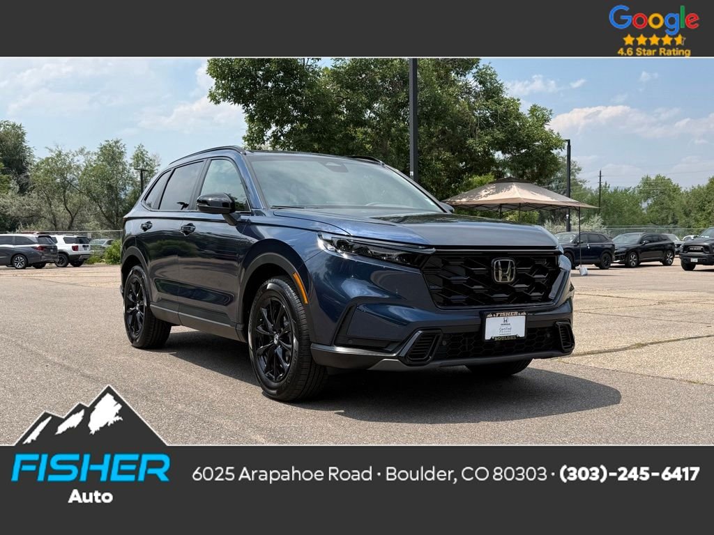 Certified Used 2026 Canyon River Blue Metallic Honda Sport-L image 1