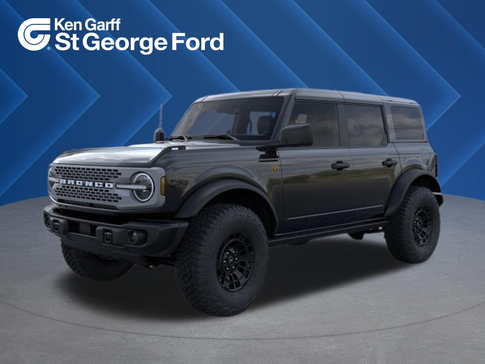 New 2026 Shadow Black Ford Badlands image 1