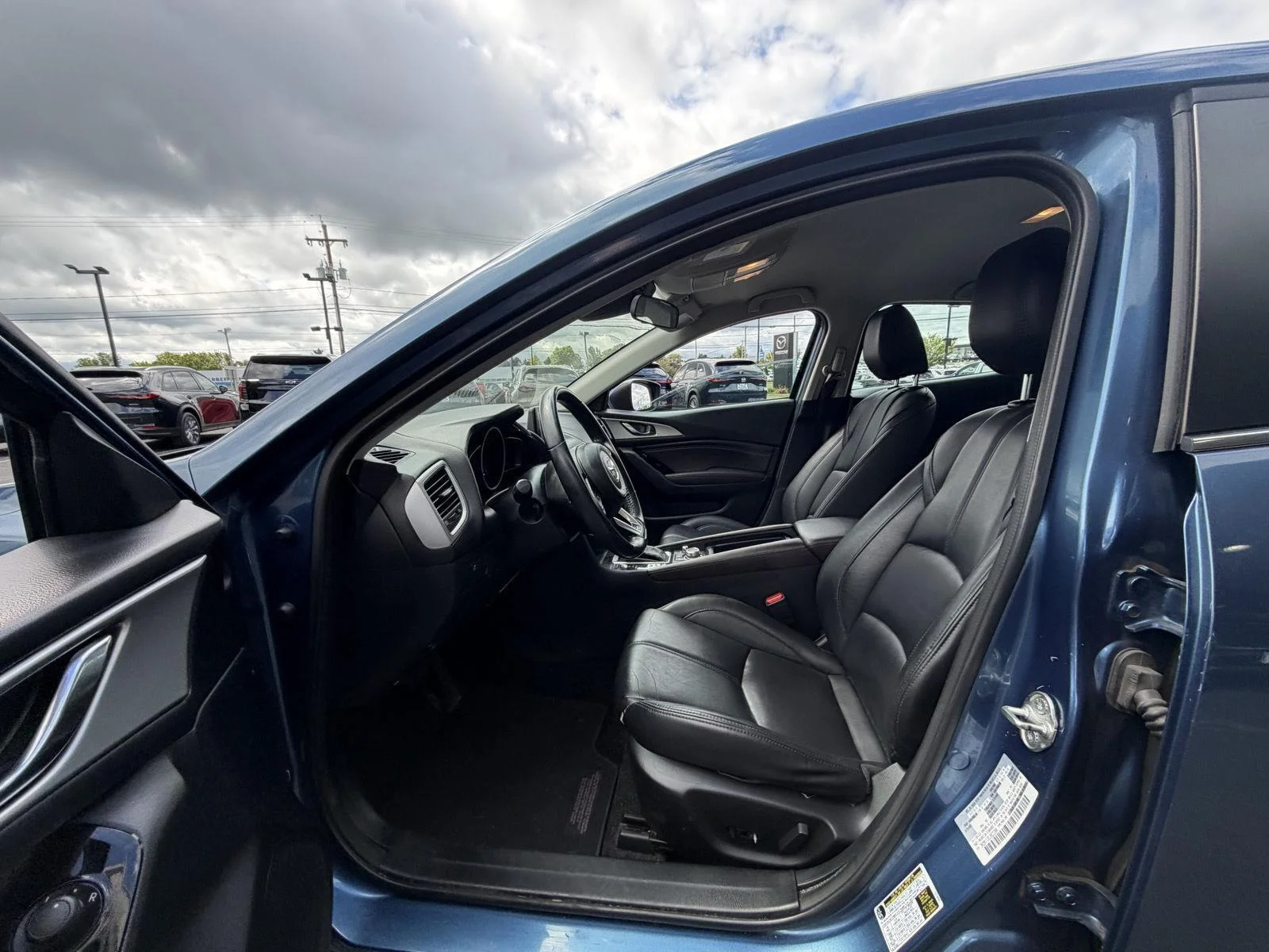 Used 2018 Eternal Blue Mica Mazda Touring image 2