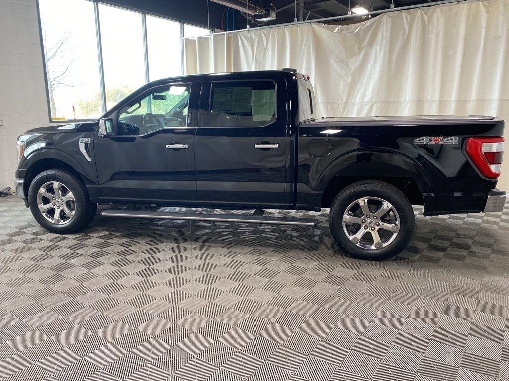 Used 2021 Black Metallic Ford LARIAT image 7