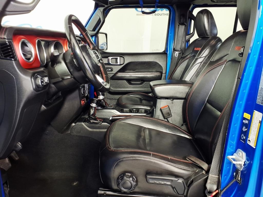 Used 2021 Blue Jeep Rubicon image 8
