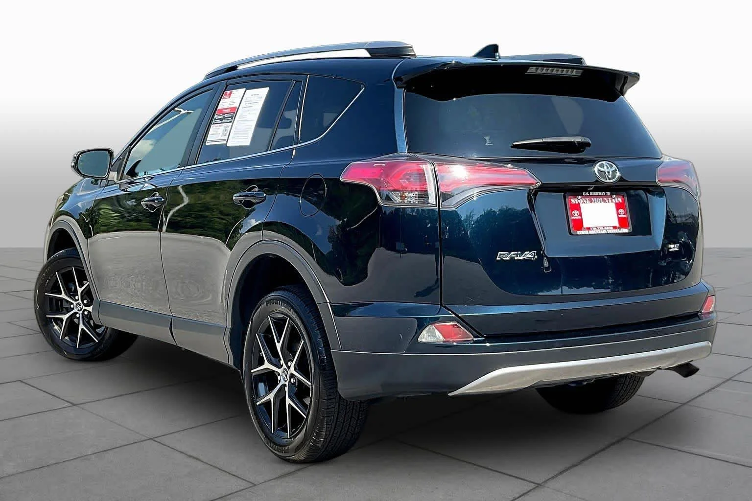 Used 2017 Galactic Aqua Mica Toyota SE image 12