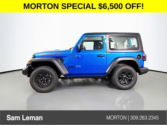 New 2026 Hydro Blue Pearlcoat Jeep Sport 4WD image 4