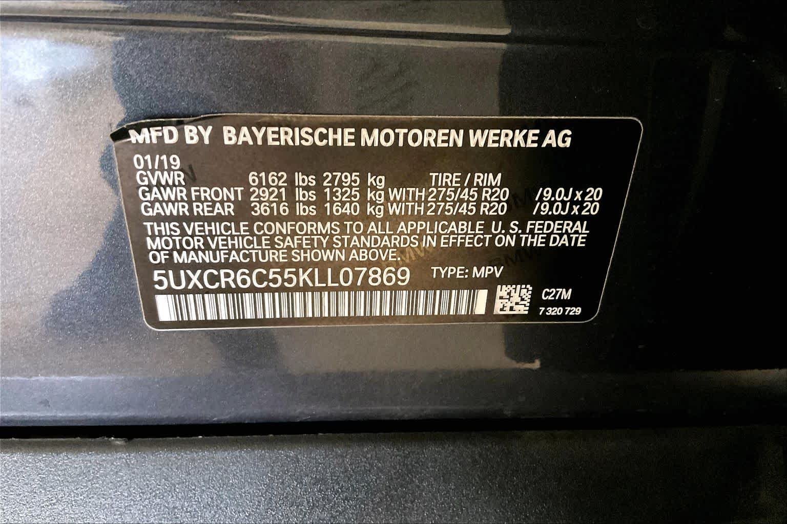 Used 2019 Arctic Grey Metallic BMW xDrive40i image 64