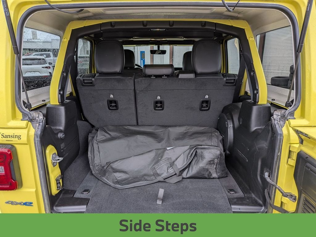 Used 2023 Yellow Jeep Sahara 4xe image 29