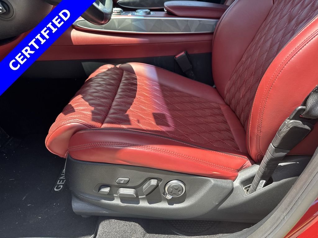 Certified Used 2022 Red Genesis 3.5T Sport Advanced image 14