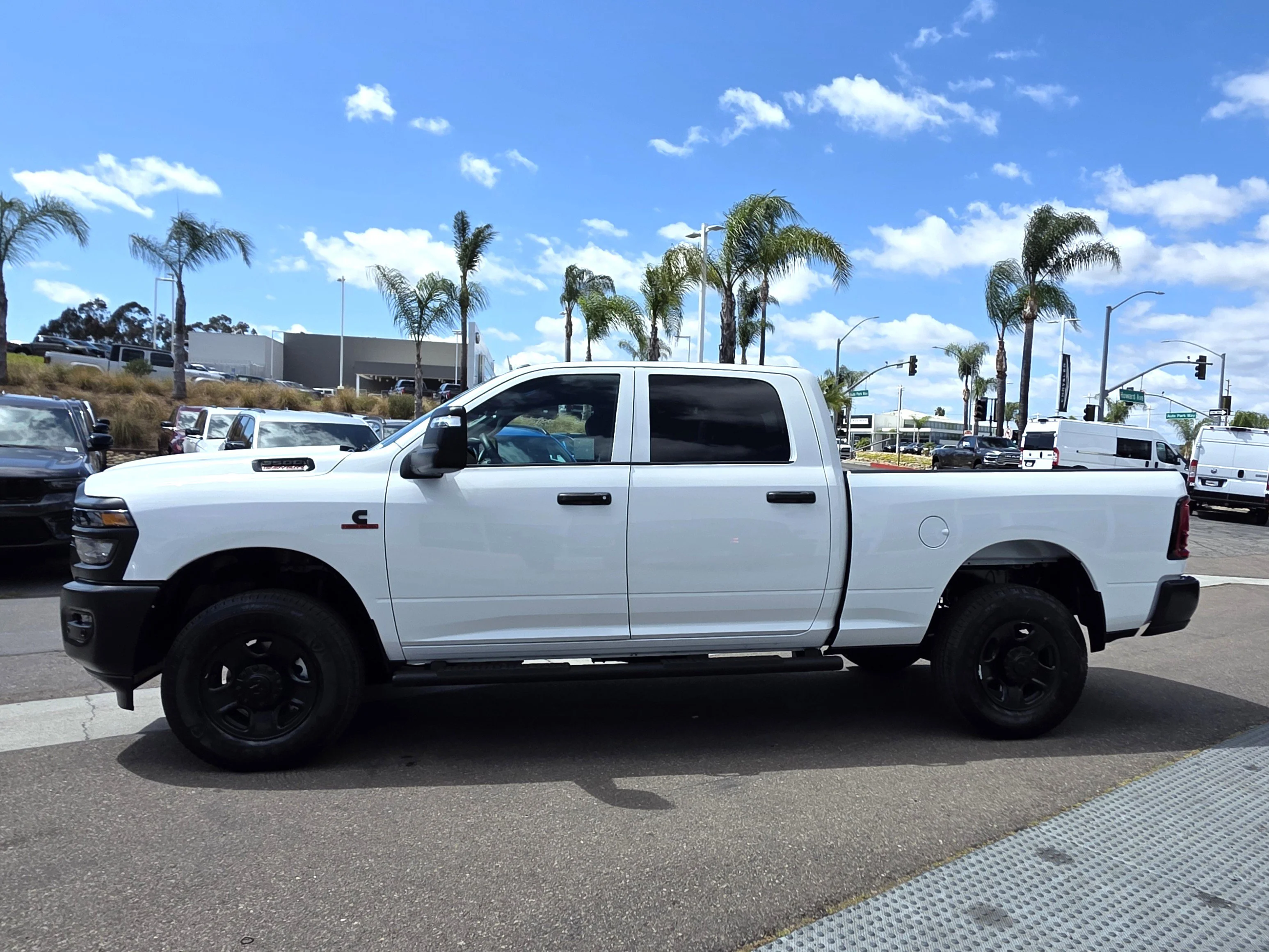 New 2026 Bright White Clearcoat RAM Tradesman image 2