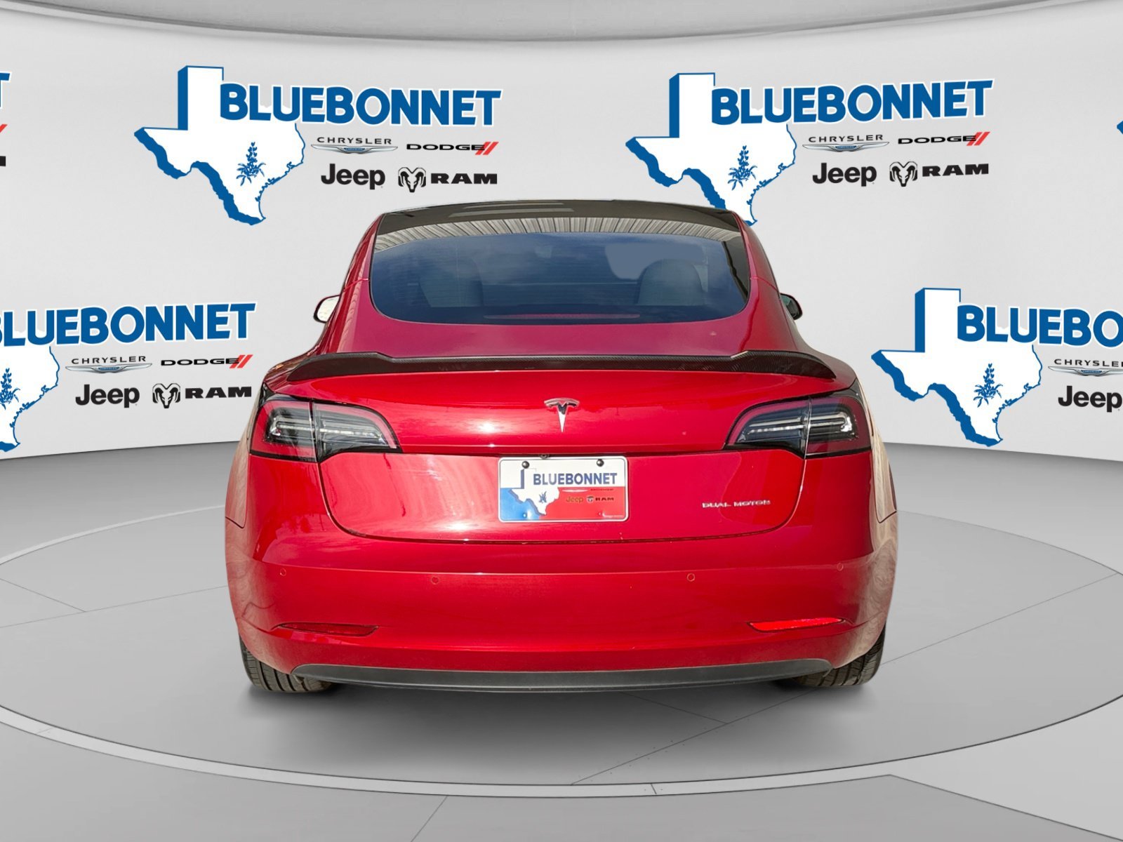 Used 2022 Red Multi-Coat Tesla Long Range image 6