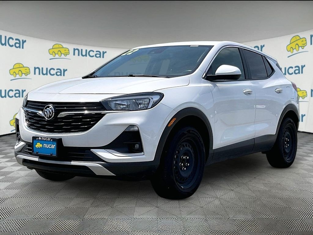 Used 2022 White Buick Preferred image 3