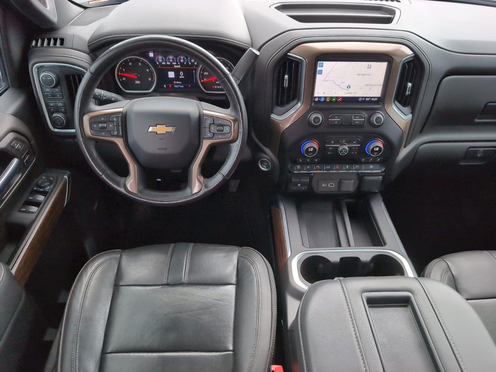 Used 2022 Northsky Blue Metallic Chevrolet High Country image 34