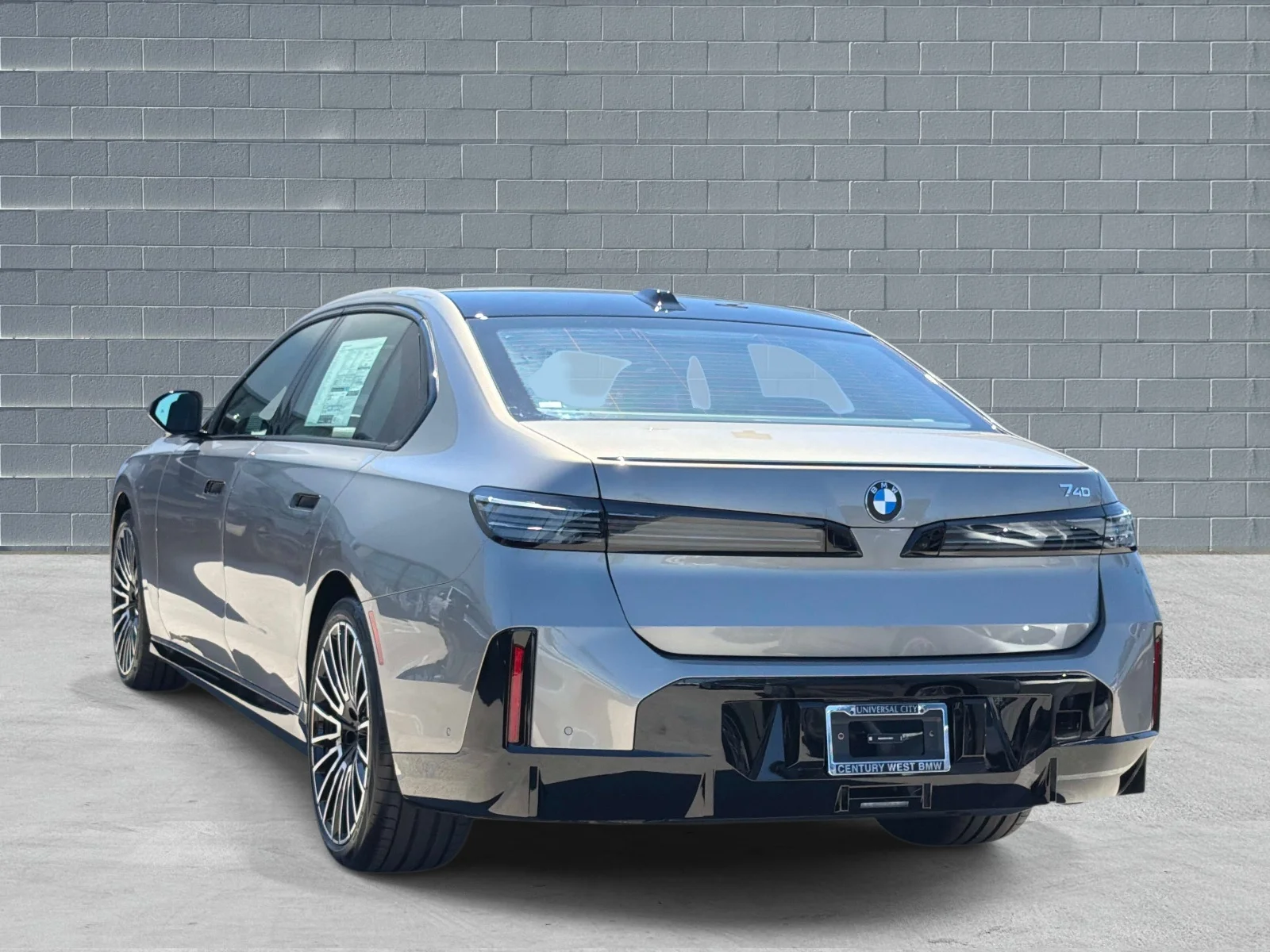 New 2027 Oxide Grey Metallic BMW 740i image 3