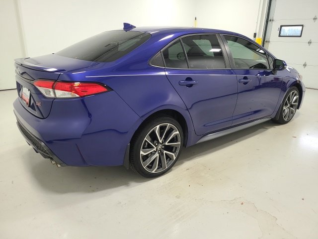 Used 2020 Blue Crush Metallic Toyota SE image 5
