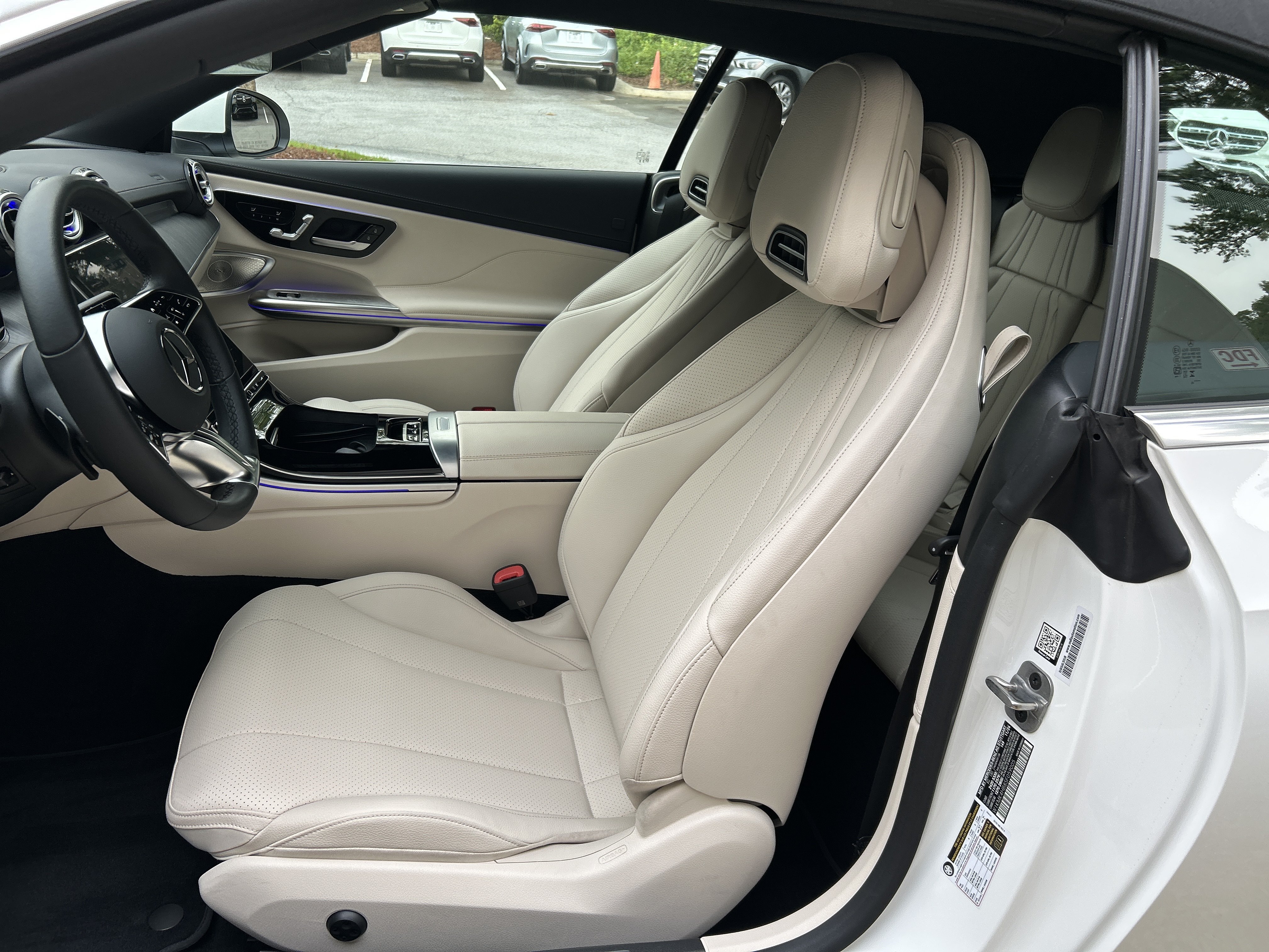 Certified Used 2025 Polar White Mercedes-Benz CLE 300 4MATIC® Cabriolet image 33