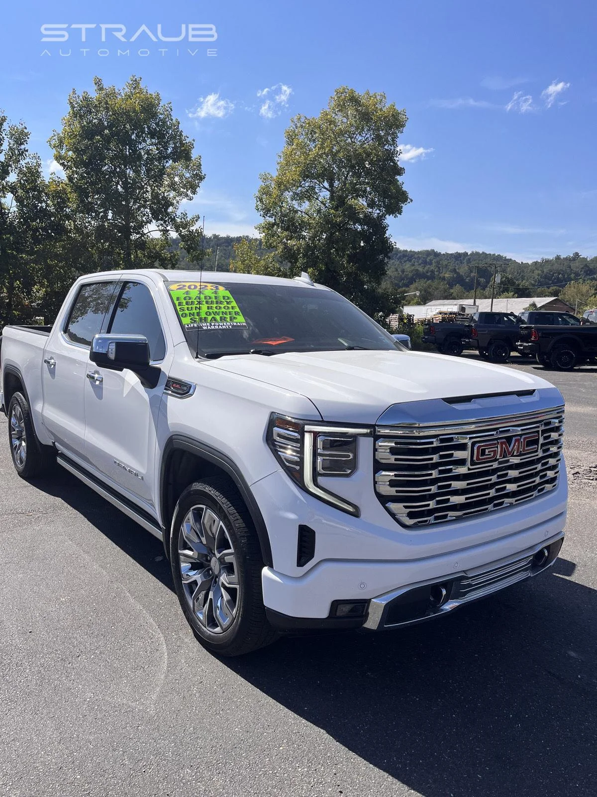 Used 2023 Summit White GMC Denali image 1