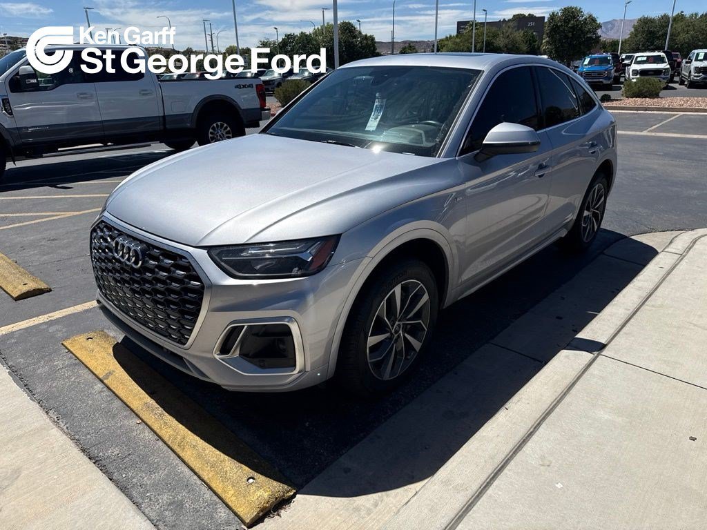 Used 2022 Silver Audi S line Premium Plus image 1