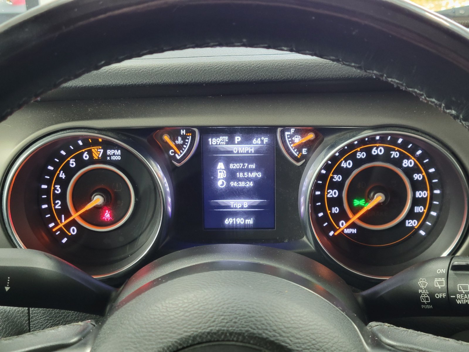 Used 2019 Yellow Jeep Unlimited Sport S image 13