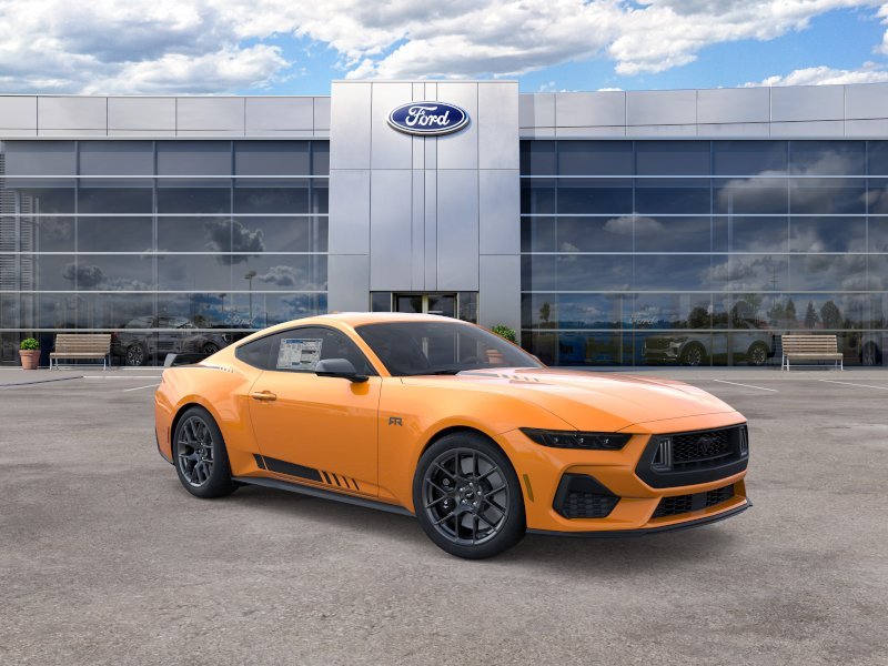 New 2026 Orange Fury Metallic Tri-coat Ford EcoBoost® Premium Fastback image 7