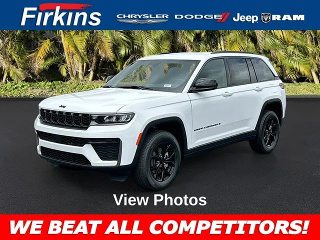 New 2026 Bright White Clear-Coat Exterior Paint Jeep Altitude image 1