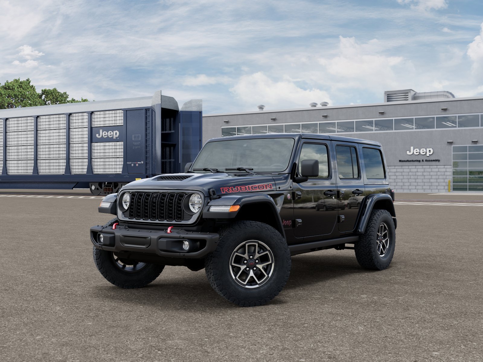 Used 2026 Black Clearcoat Jeep Rubicon X image 1