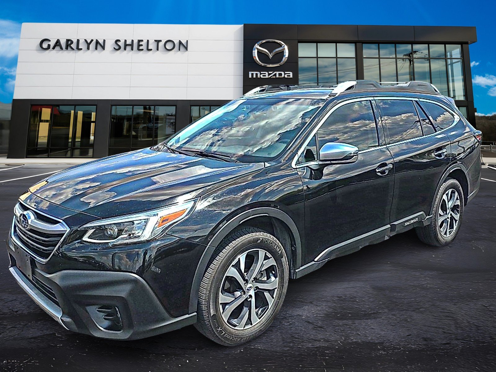 Used 2022 Crystal Black Silica Subaru Touring XT image 1