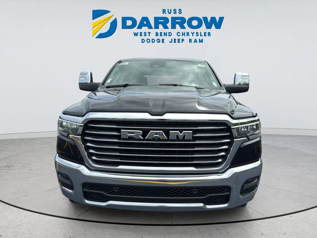 New 2026 Diamond Black Crystal Pearl-Coat Exterior Paint RAM Laramie image 8
