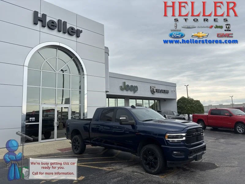 Used 2023 Patriot Blue Pearlcoat Ram Laramie image 1