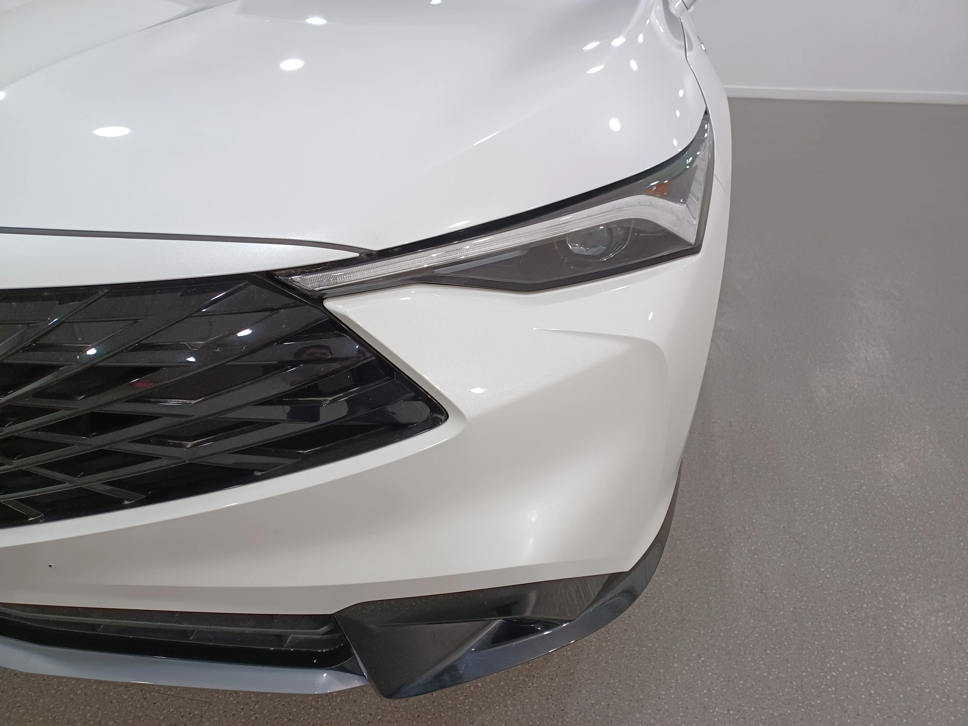 Certified Used 2025 Platinum White Pearl Acura A-Spec AWD*Adaptive Cruise | Remote Start | Cooled Red Suede Seats | Pano Roof | Htd Wheel | CarPlay image 5