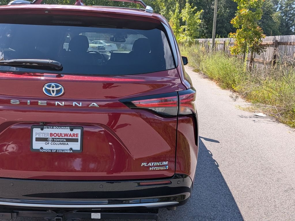Certified Used 2021 Red Toyota Platinum image 8