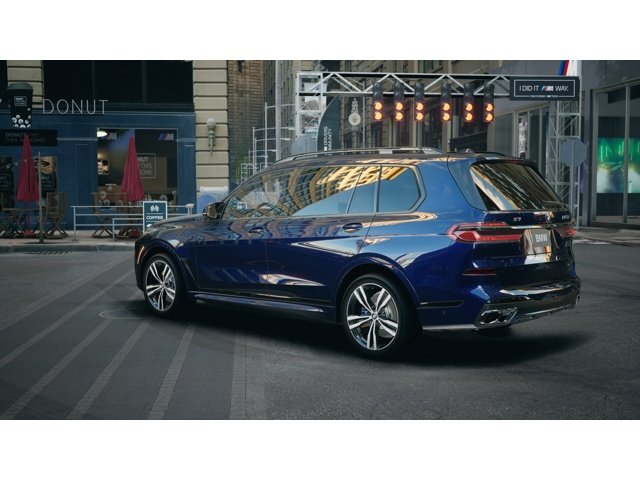 New 2027 Tanzanite Blue II Metallic BMW M60i image 2