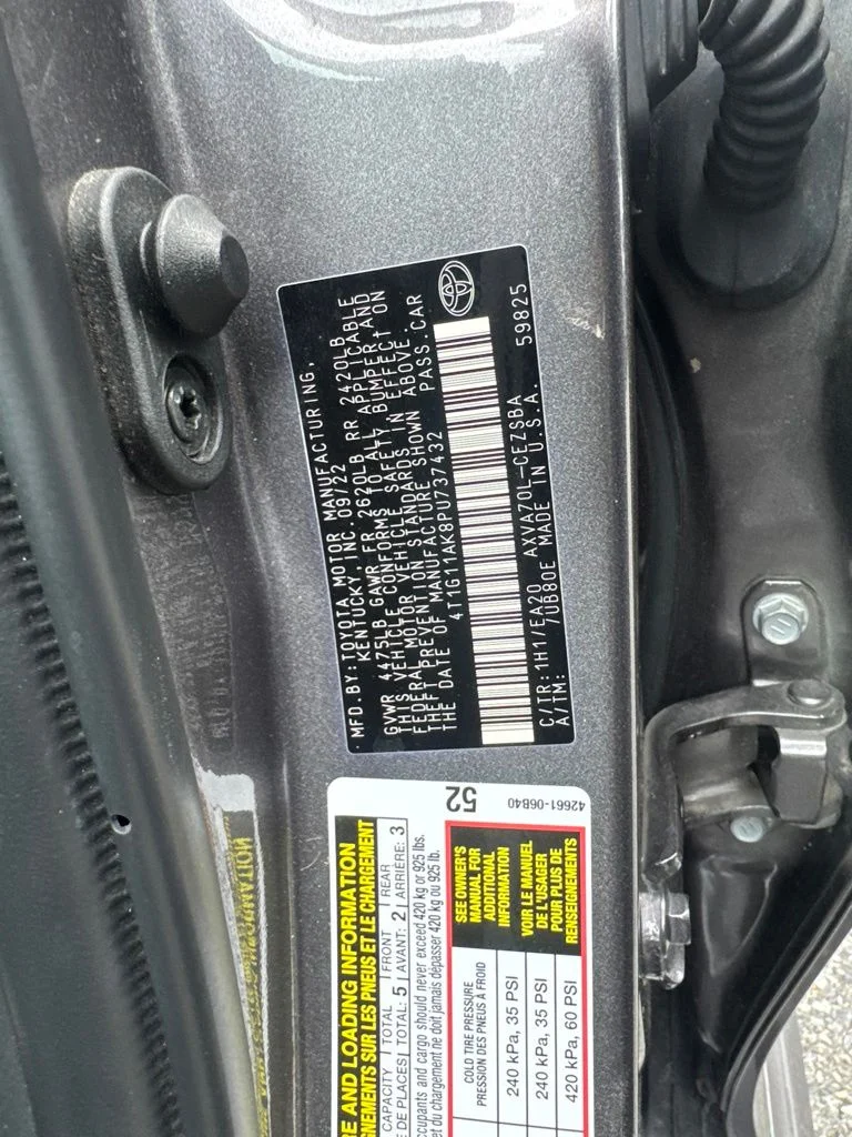 Certified Used 2023 Gray Toyota SE image 25