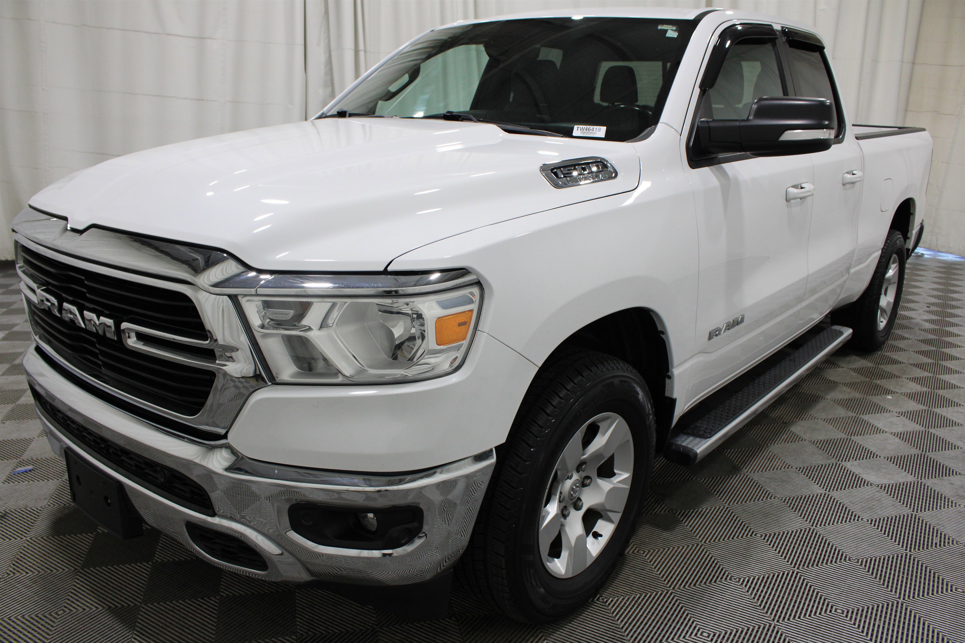 Used 2021 Bright White Clearcoat Ram Big Horn image 32