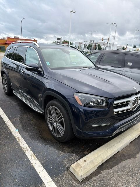 Used 2022 Blue Mercedes-Benz GLS 450 image 3