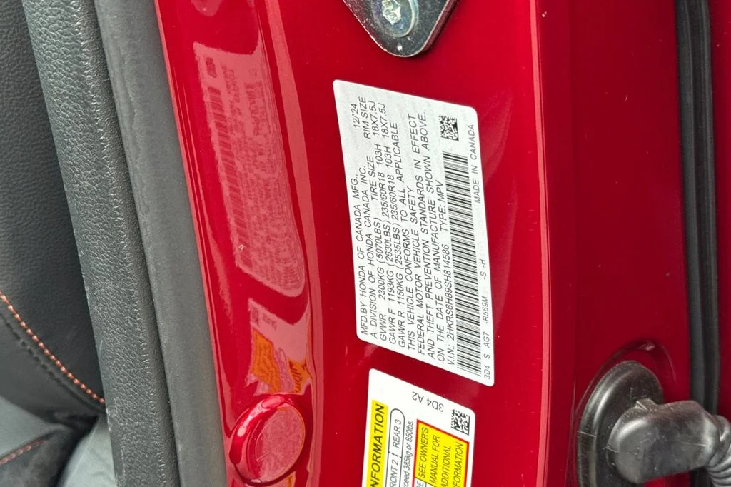Certified Used 2025 Radiant Red Metallic Honda Sport-L image 36