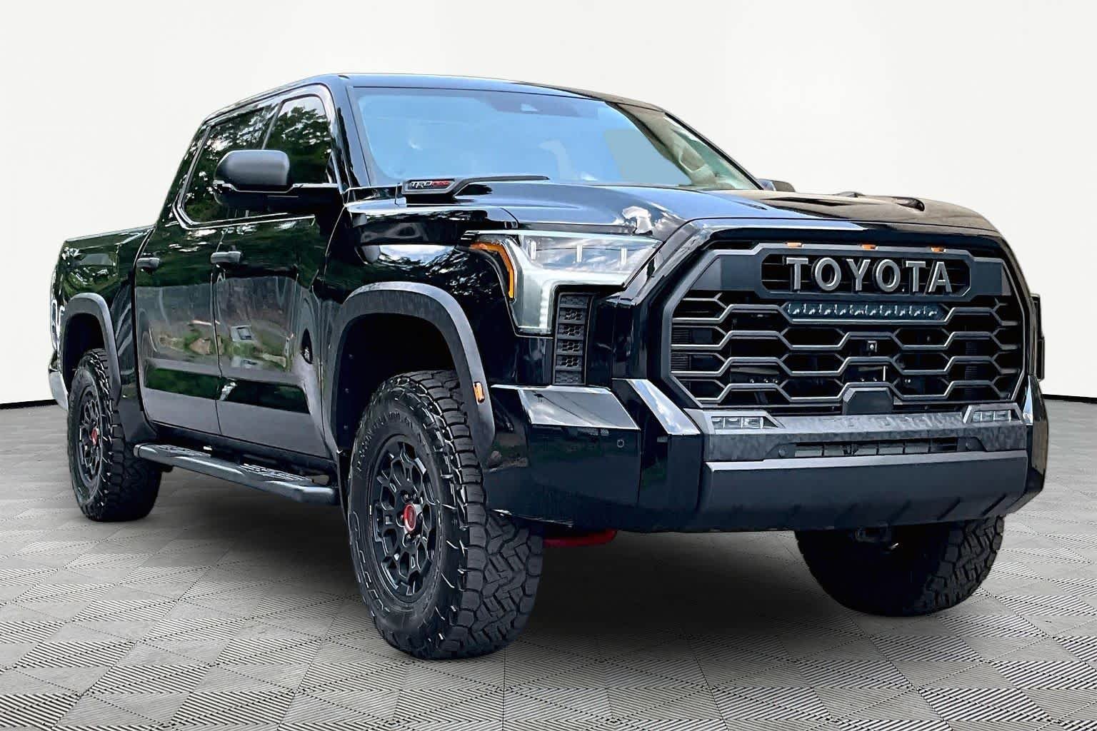 Used 2023 Midnight Black Metallic Toyota TRD Pro Hybrid image 3