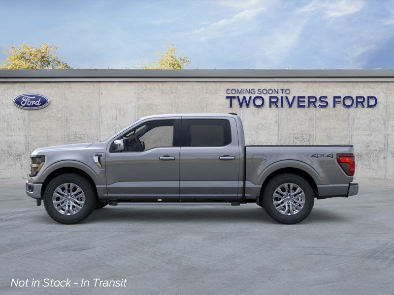 New 2026 Carbonized Gray Metallic Ford XLT image 3