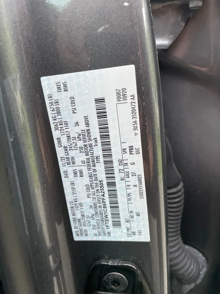 Used 2023 Gray Metallic Ford XLT image 14