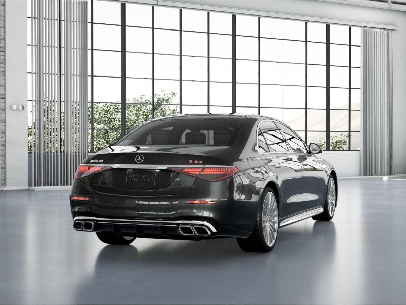 New 2026 Graphite Grey Metallic Mercedes-Benz S 63 E AMG® 4D Sedan 4MATIC®  image 24